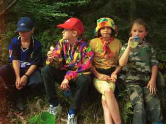 Bodzio i trzy gracje