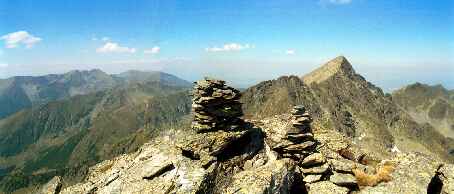 Widok z Cornu Călțunului