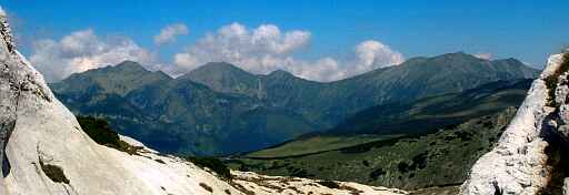 Panorama Retezatu z Ma�ego Retezatu