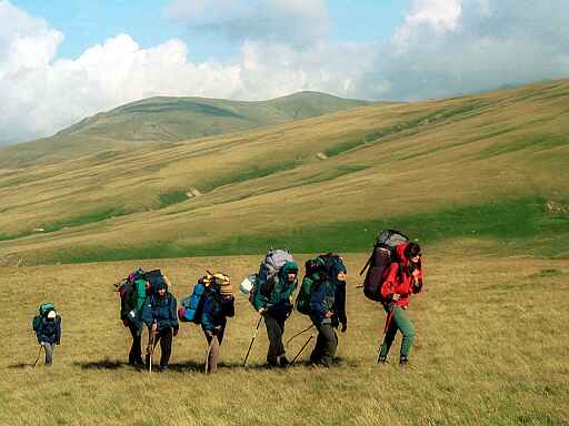 W drodze z Curm�tura Olanului na vf. Godeanu