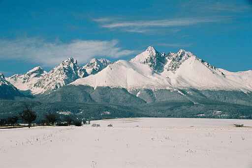 Tatry Wysokie od po�udnia