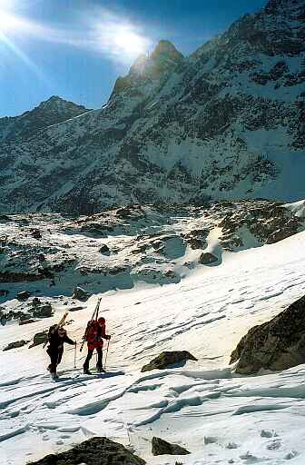 Podej�cie do Hi�czowych Staw�w