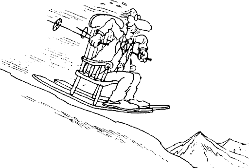 Skier (by Roland Fiddy)